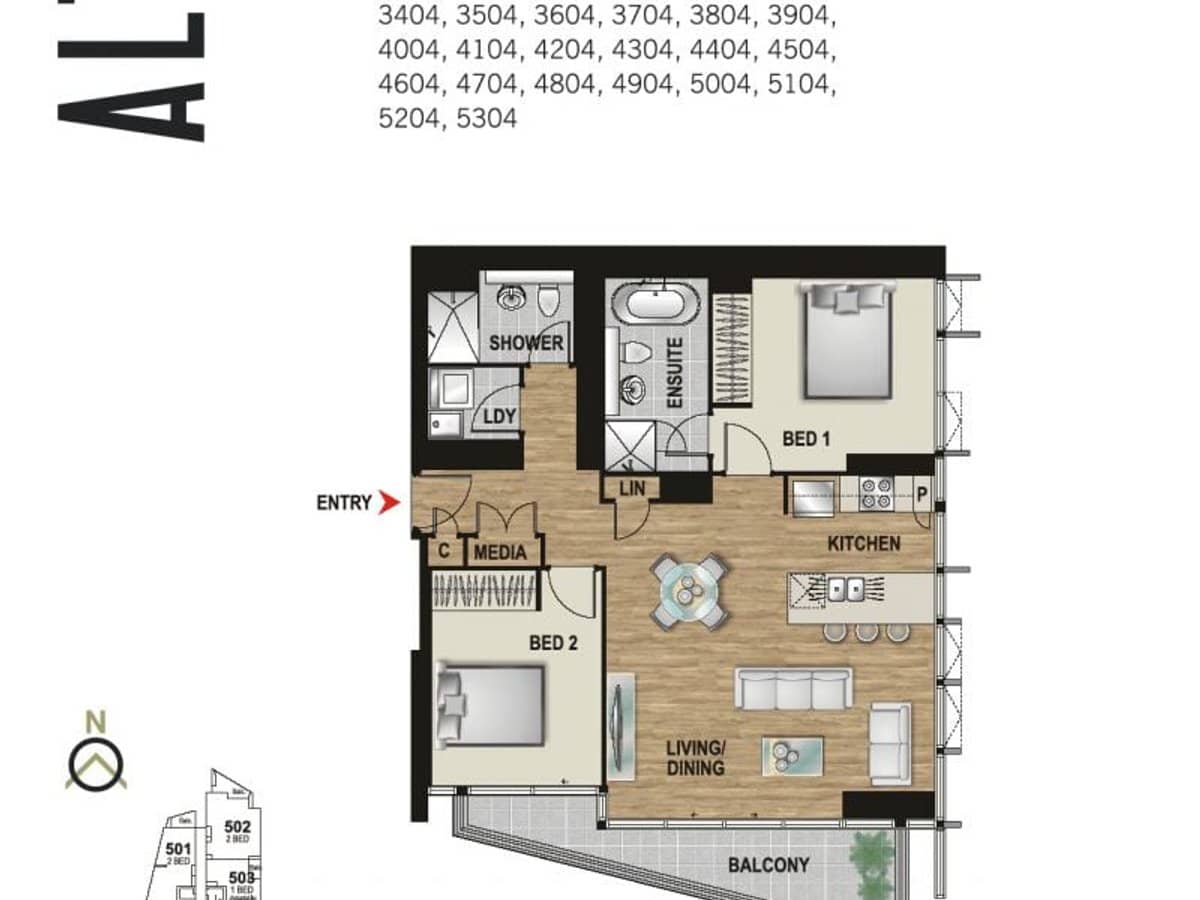 2905/330 Church Street, Parramatta - Thumbnail 21